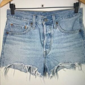 Denim Athletic Shorts